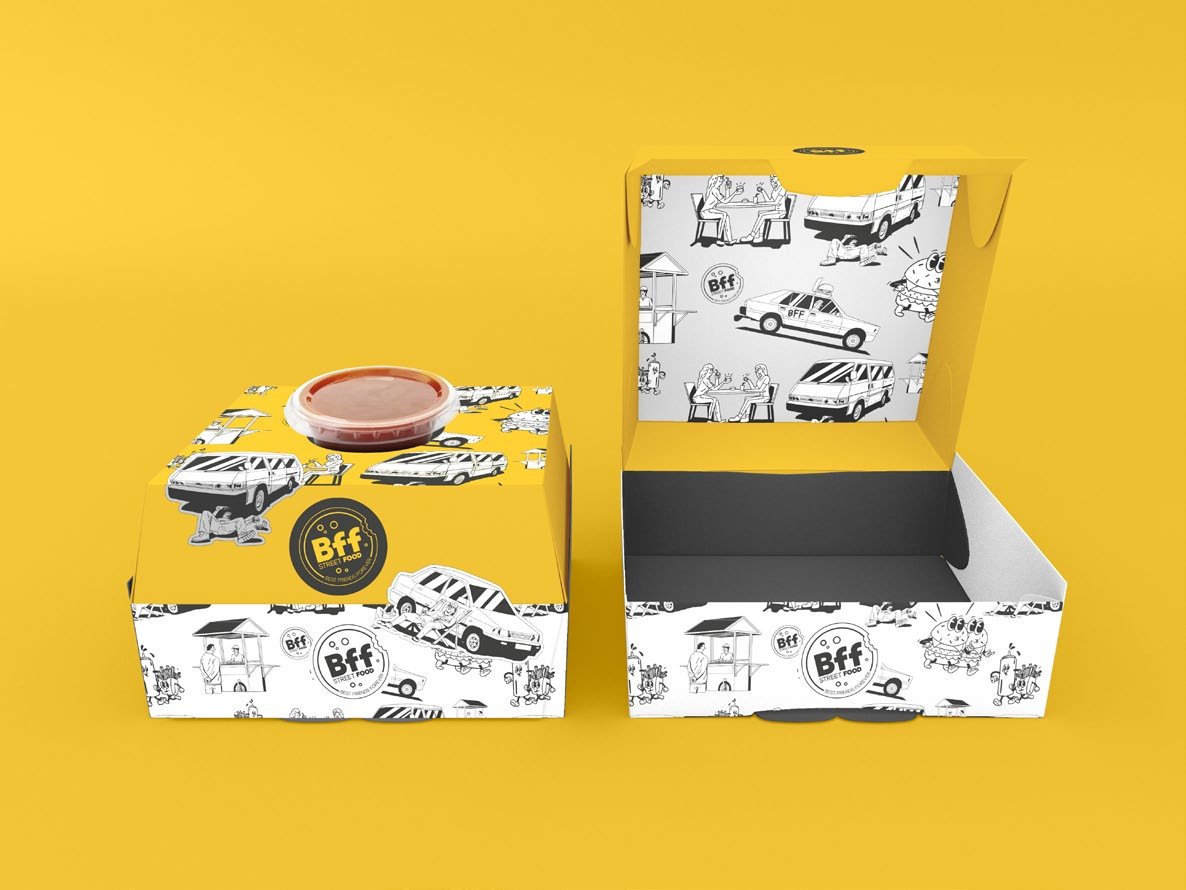 Bff — illustrated packaging