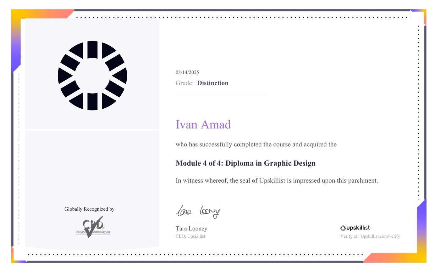 Diploma in Graphic Design — Upskillist