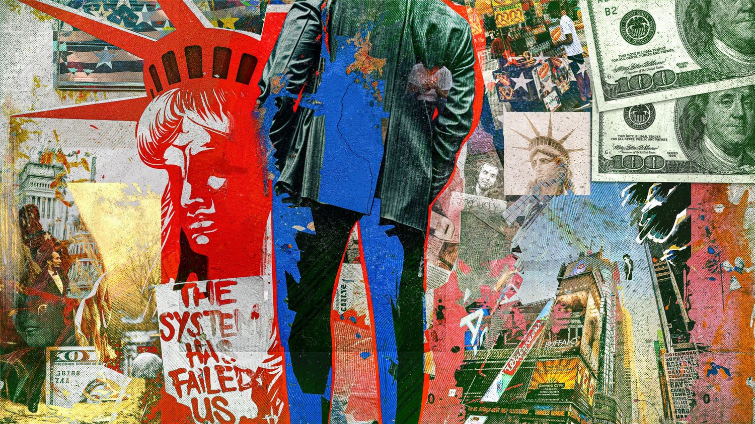 Collage cut-up